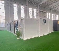 12kw Güç Tüketimi 40ft Montajlı Yaşayış Konutları 72m2 Yeryüzü Konforlu ve Sürdürülebilir Yaşam İçin