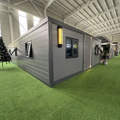 12kw Güç Tüketimi 40ft Genişletilebilir Konteyner Elektrik sistemi ve devre kesici sistemi ile 3-6 kişilik ev