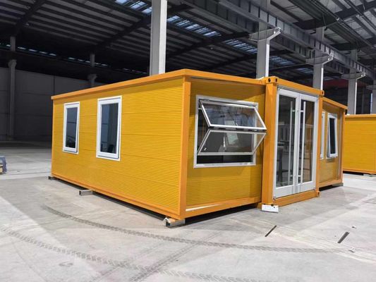 Polyurethane köpük yalıtım ve hızlı kurulum için galvanizli çelik tabaka çatı fayda çelik yapısı prefabrik ev