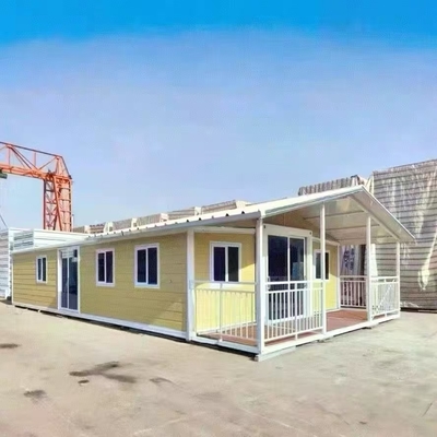 11. Sınıf Rüzgar Direncine Sahip Özelleştirilebilir Çelik Prefabrik Katlanır Ev