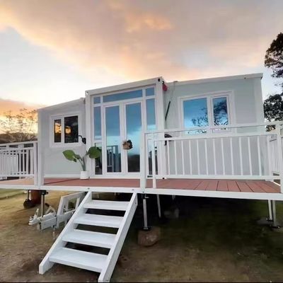 CE/UL Elektrik Sistemli 20ft/40ft Prefabrik Katlanır Ev