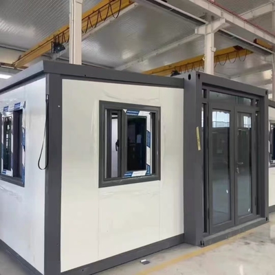 Genişletilebilir Prefab Ev Galvanizli Çelik Çerçeve 18.5sqm