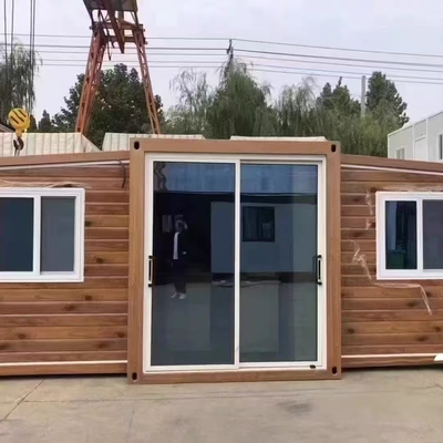 Taşınabilir Katlanabilir Tasarıma Sahip Özelleştirilebilir Genişletilebilir Prefabrik Evler
