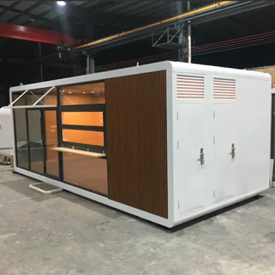 Rüzgar geçirmez Apple Kapsülü Evi 6m x 3.3m x 3m akıllı kilitli
