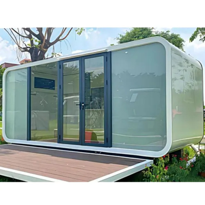 Apple Kapsül Ev 6m x 3.3m x 3m, Güneş Enerjisi ve WiFi ile