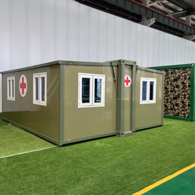 Çelik Yapılı, Özelleştirilebilir Modern Prefabrik Katlanır Ev