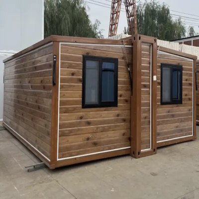 Termal yalıtımlı özel yapılmış katlanabilir ev 40ft.
