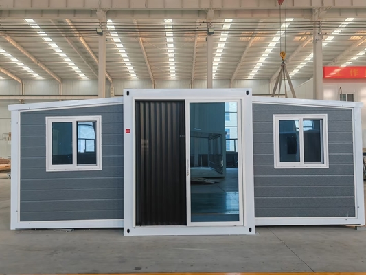 50 mm zemin kalınlığı 8 büyüklüğündeki deprem direnci ile prefab katlanır ev
