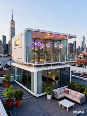 2 Kişilik Taşınabilir Apple Kapsül Konut ve Hareket Kabiliyeti