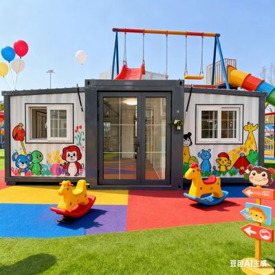 Level 8 Seismic Performance Foldable 20ft Container with 1 Capacity and Internal Dimensions L5460*W6140*H2240mm