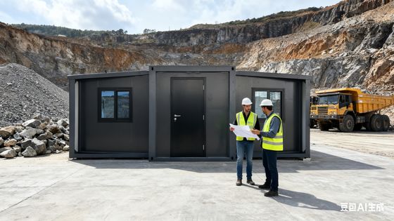 Tamamen Galvanizli Ana Çerçeve ve Islak-Kuru Ayırımlı Banyo Prefabrik Evler İçin Mükemmel Çözüm