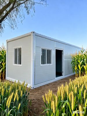 Modern Flat Pack Katlanabilir Ev 5800*2400*2896mm Boyutlar Sismik Seviye 8 ve 0.5KN/m2 Rüzgar Direnci