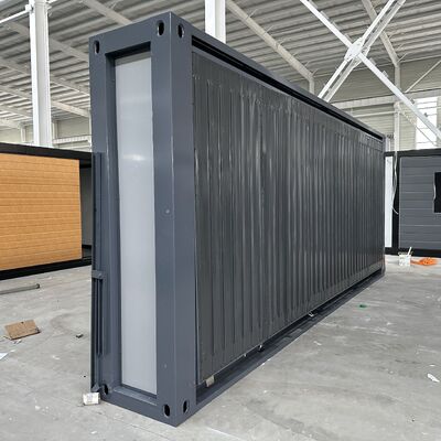 Grade 8 Earthquake Resistance Prefab Folding House with 27.5 Square Meters Floor Area and Fireproof Grade A Construction