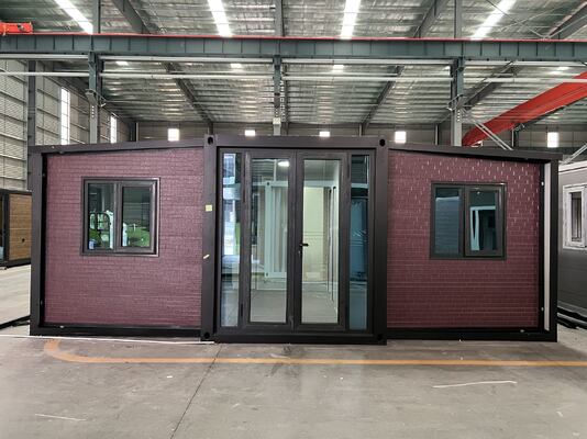 Yığılabilir Katlanabilir 20ft Konteyner, 30+ Yıl Ömür ve Prefabrik Tiny Evler için Isı ve Ses Yalıtımı