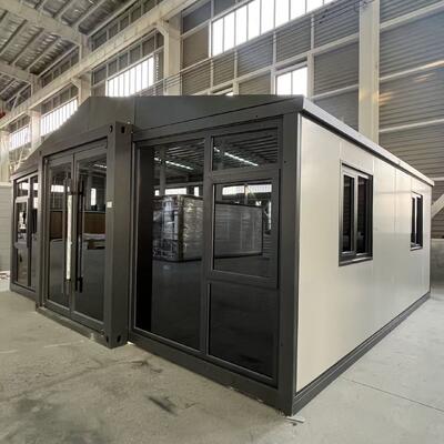 Seviye 8 Sismik Performansa Sahip Katlanabilir 20ft Konteyner Su Geçirmez ve Rüzgar Geçirmez Tasarım ve Prefabrik Küçük Evler için Özelleştirilebilir Yatak Odası Kapısı